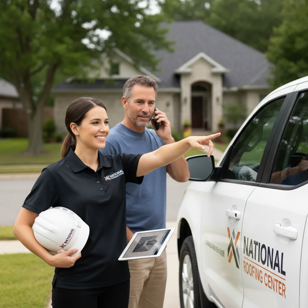 National Roofing Center customer support in Lupton